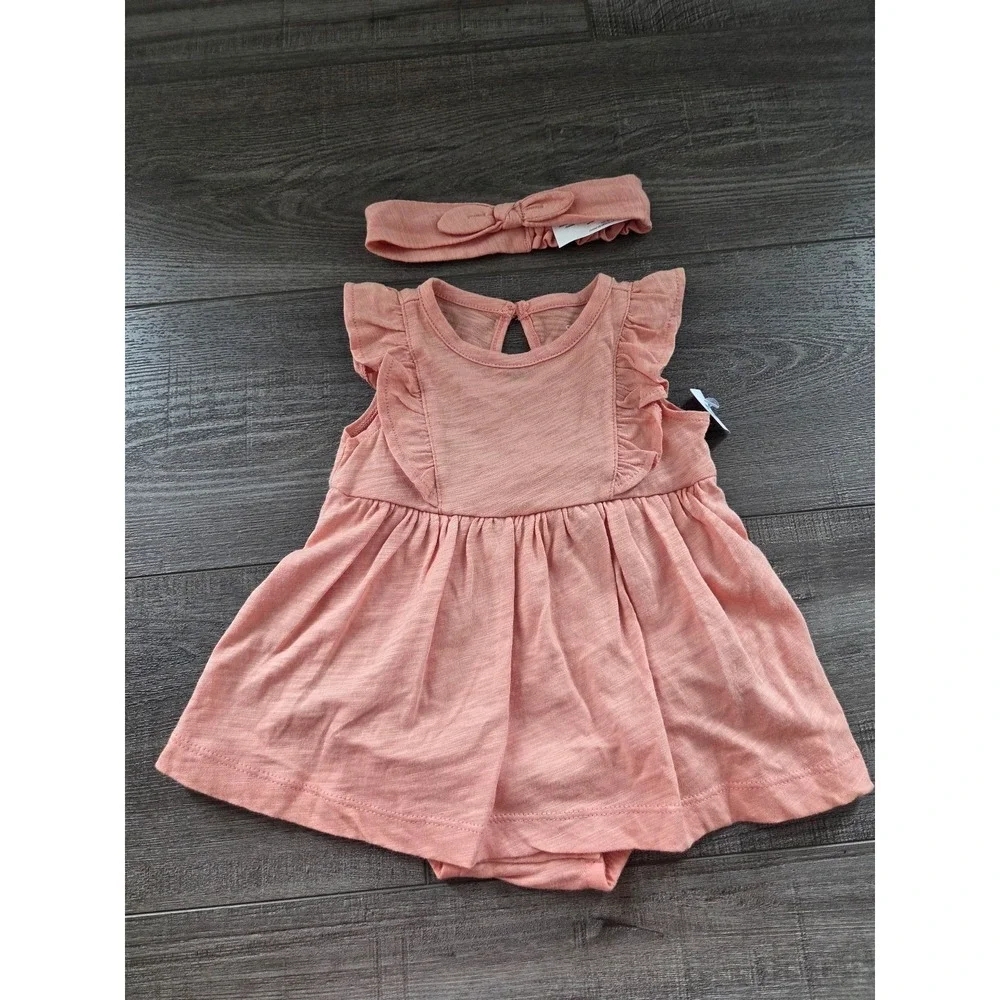 Carter's baby girl romper 3 mos